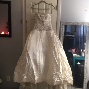 Reem Acra wedding dress